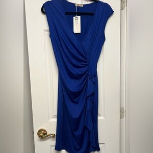 NWT Acevog Royal Blue Cocktail Dress